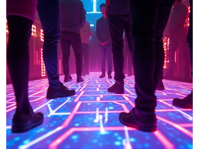 ネオンキツネクラブ インスタレーション